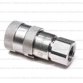 БРС для РВД Flat Face G 3/8" розетка (LSQ-FF-03SF-G3/8 DN10)